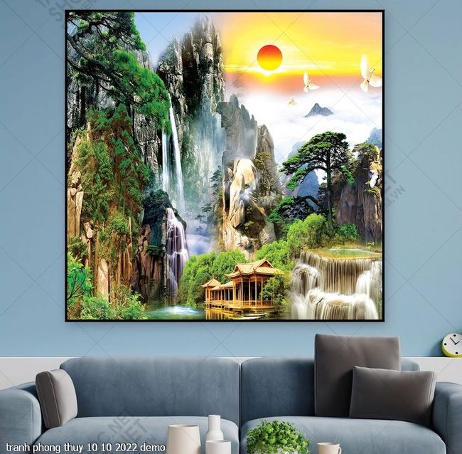 tranh phong thuy 10 10 2022